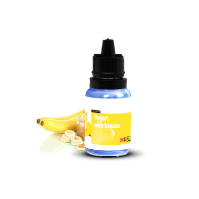 Солевая жижа 4ISTO VAPE Йогурт з бананом 10 мл 25 мг(0.5%)(2.5%)